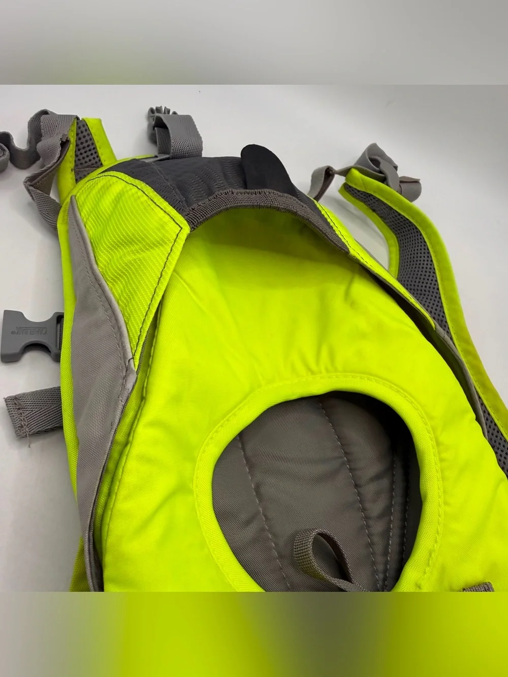 CamelBak Slipstream Hydration Backpack Hi Vis Yellow Gray No Bladder Pack